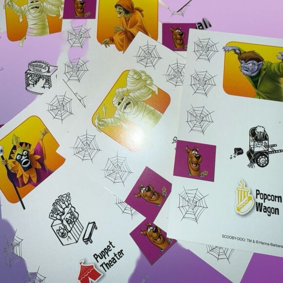 Open Box Scooby-doo Fright at the Fun Park Game Complete - Picture 6 of 12